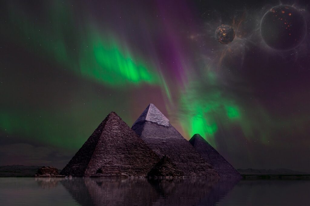 Pyramids and Giza areas-min