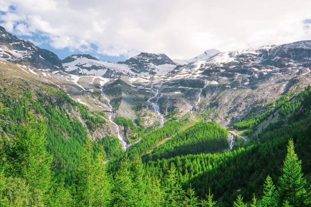 Mountain climbing tours in the Swiss Alps