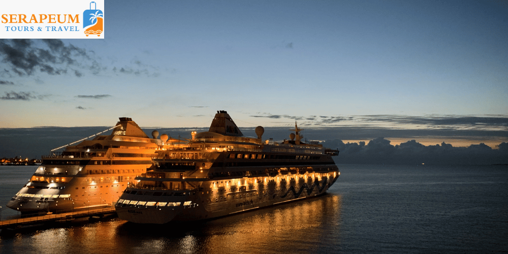 Nile cruise boat in Egypt as part of travel and transport planning