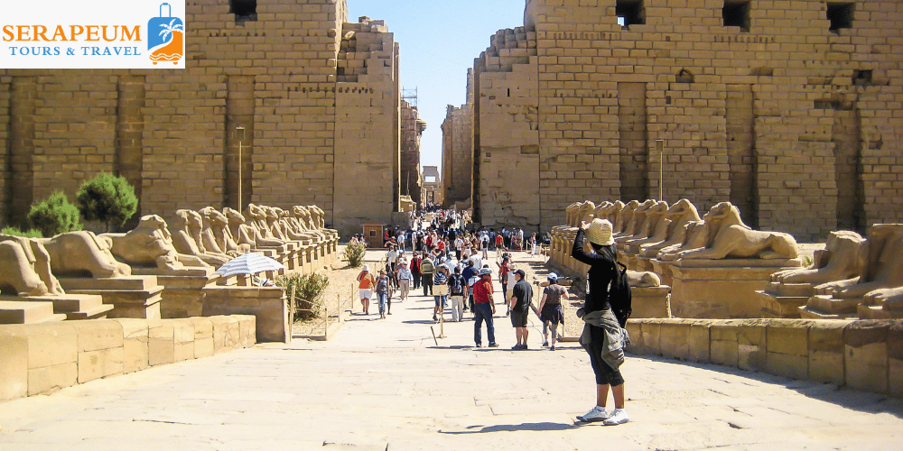 Best time to visit Egypt at theluxor-temples during mild winter weather
