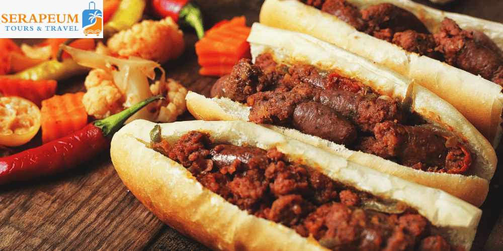 Things to do in Cairo trying traditional Egyptian food koshari and falafel
