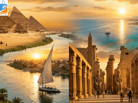 10 days in Egypt itinerary showing Cairo Luxor Aswan and Red Sea highlights