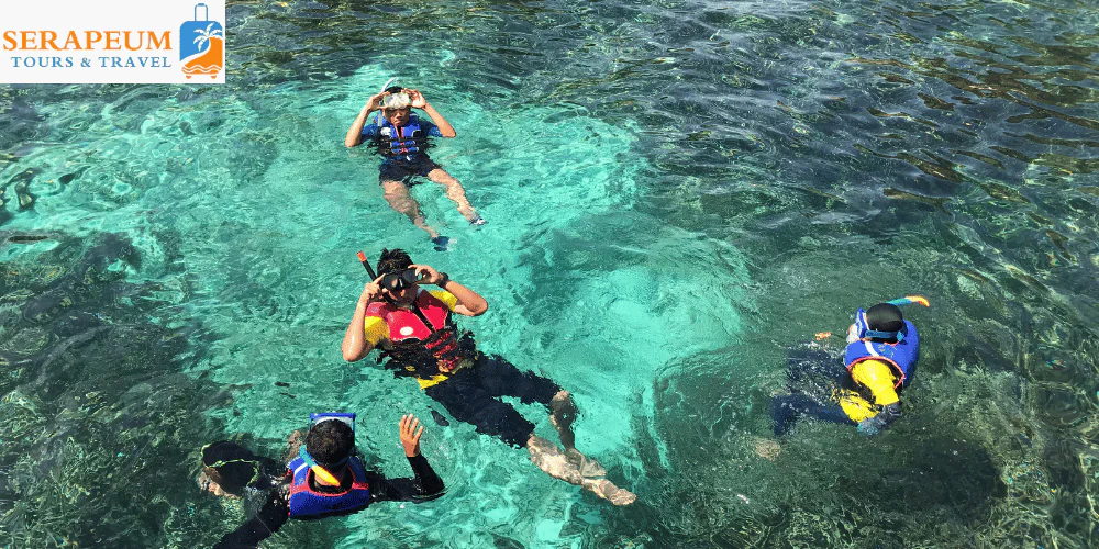 Hurghada Travel Guide: Best Beaches, Diving & Resorts Hurghada beach and activity scene for trip itinerary planning