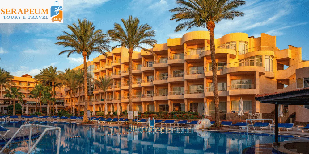 Hurghada Travel Guide: Best Beaches, Diving & Resorts Sea view resort in Hurghada Egypt overlooking the Red Sea