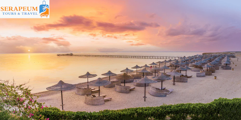 Hurghada Travel Guide: Best Beaches, Diving & Resorts Overview of Hurghada city and resort areas along the Red Sea coast