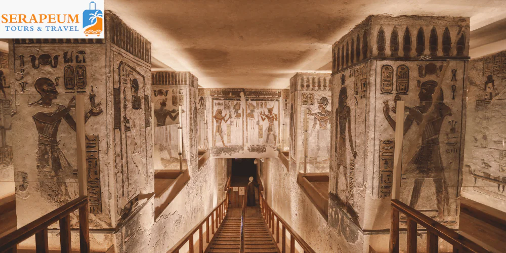 Luxor Travel Guide: Temples, Tombs & Tips for First-Time Visitors Ancient wall paintings inside a tomb in the Valley of the Kings