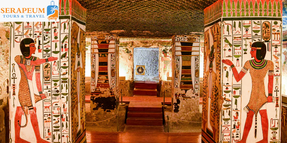 View from the Tombs of the Nobles in Aswan