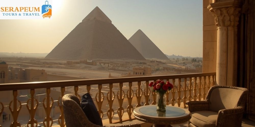 The Great Pyramids of Giza in Cairo