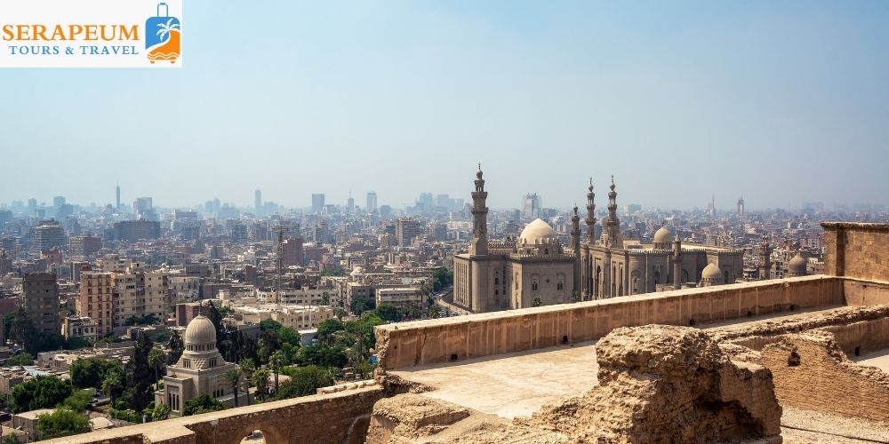Historic Islamic Cairo street.