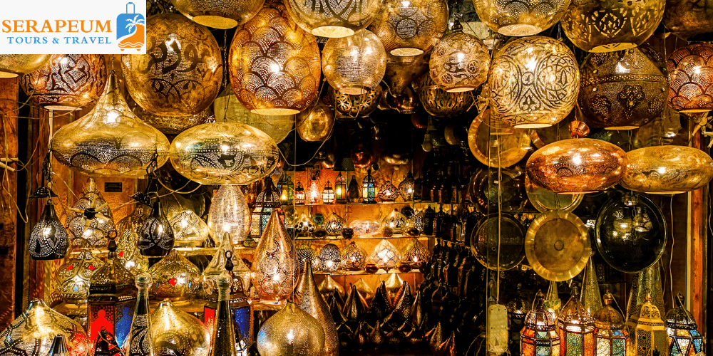 Khan El Khalili Guide: What to Buy, Prices, Tips & Things to See Traditional Egyptian brass lanterns displayed in Khan El Khalili