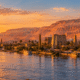 Best things to do in Luxor Egypt with Nile and West Bank cliffs